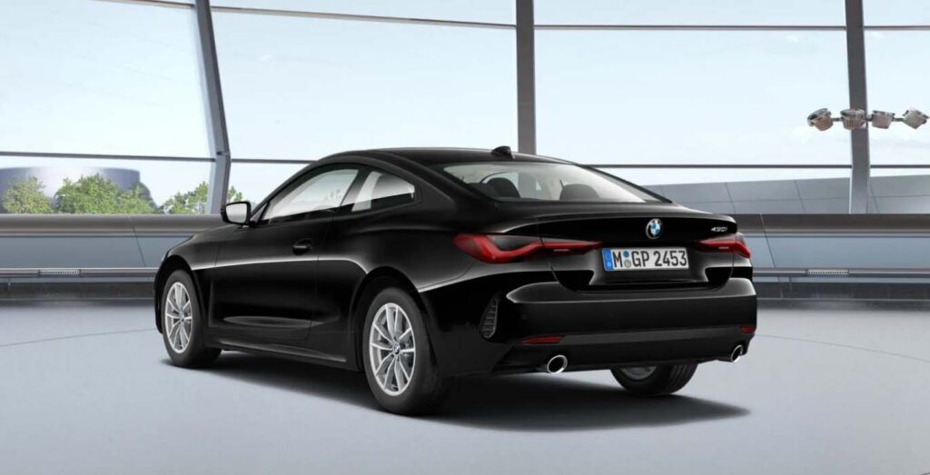 Coche BMW Serie 4 430i Coupé para alquilar con Renting Madrid