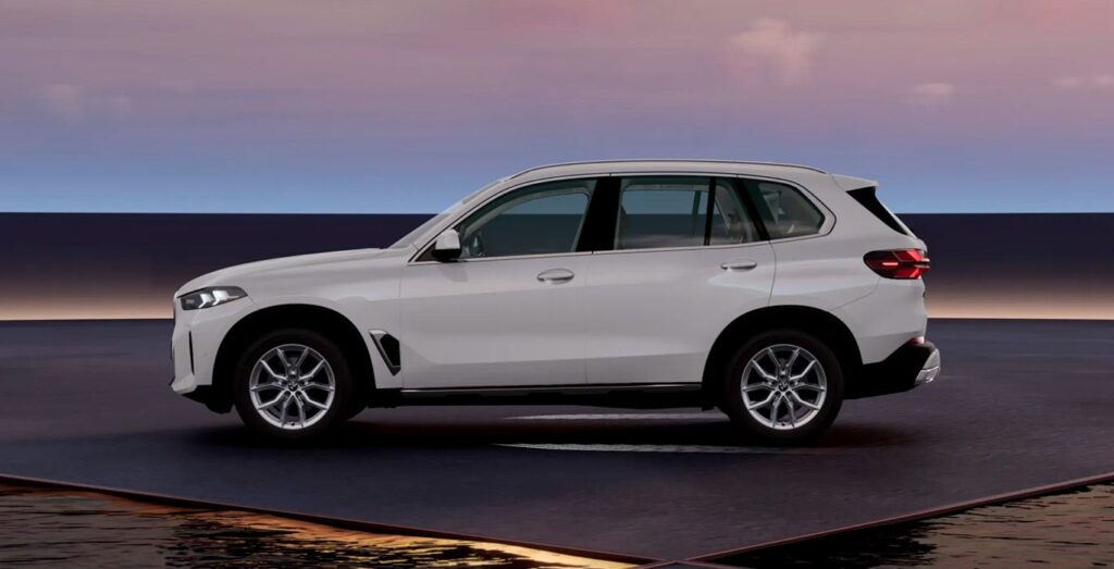 BMW X5 xDrive30d vista de perfil lateral exterior
