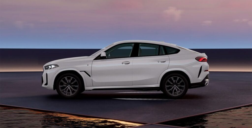 Vista lateral del BMW X6 xDrive30d M Sport
