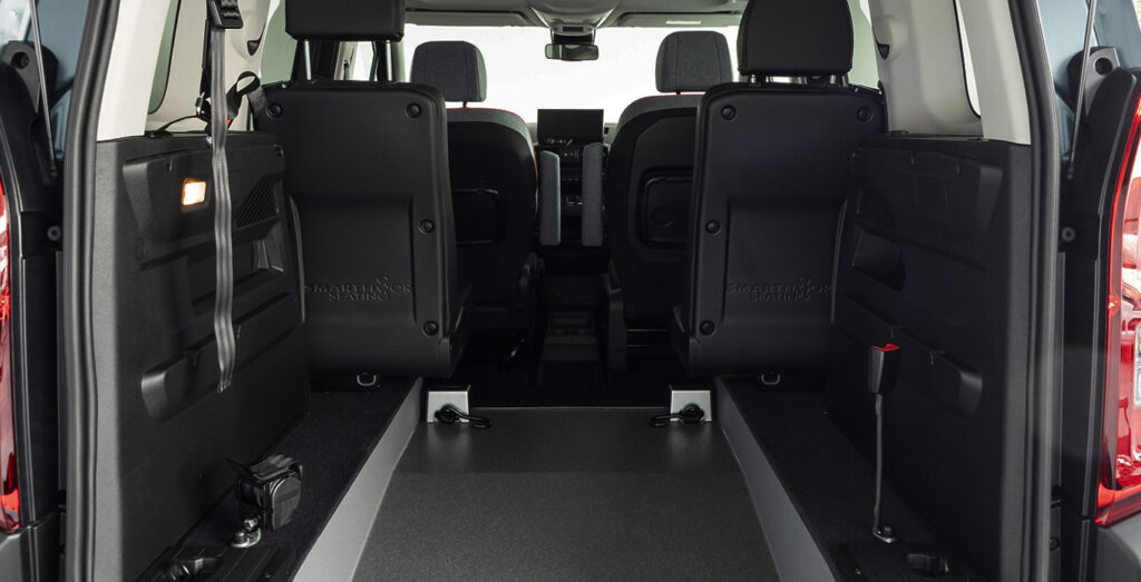 Citroën Berlingo Talla M BlueHDi 100 YOU L1 N1 adaptado, interior con asientos
