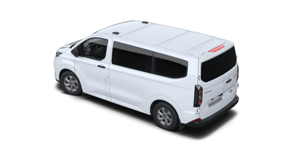 Ford Transit Custom Kombi 2.0 EcoBlue 150 320 L1 Trend M1 en color blanco vista trasera