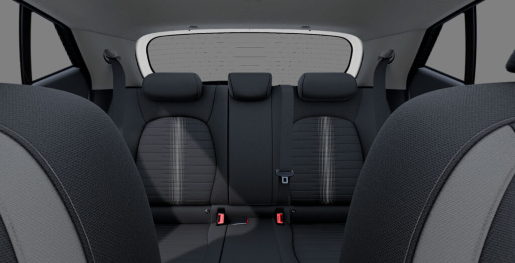 Hyundai i klasse asientos traseros interior renting Madrid