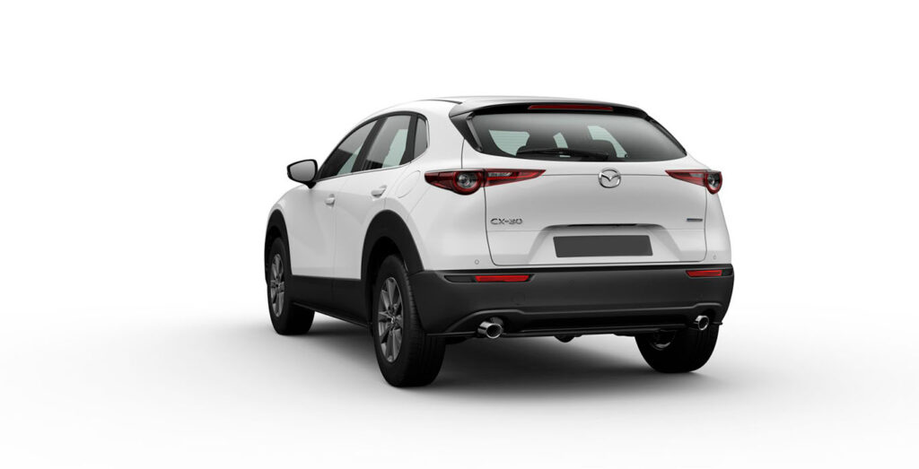 MAZDA-CX-30-2.5L-e-SKYACT-G-MHEV-103kW-Prime-Line-trasera