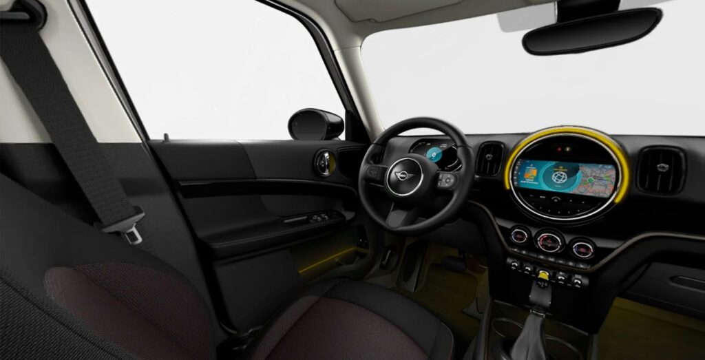 MINI-Cooper-SE-ALL4-Countryman-nuevo-interior-delantera