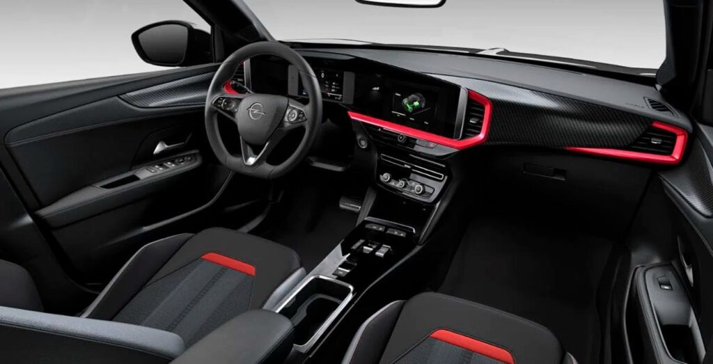 OPEL-Mokka-BEV-50kWh-GS-Line-Interior-Delantera
