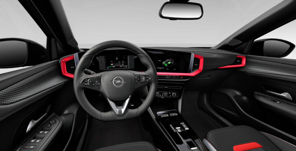 OPEL-Mokka-BEV-50kWh-GS-Line-Interior-Delantera-2
