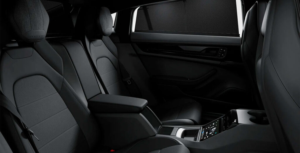 Porsche Panamera 4 E-Hybrid Executive, vista interior asientos traseros
