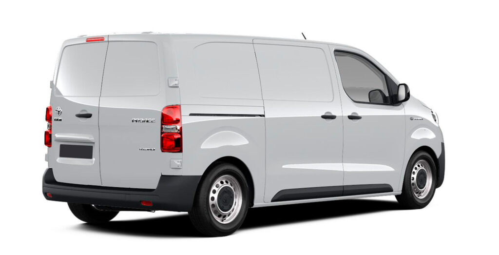 Toyota-Proace-EV-Van-GX-Plus-L1-exterior-trasera