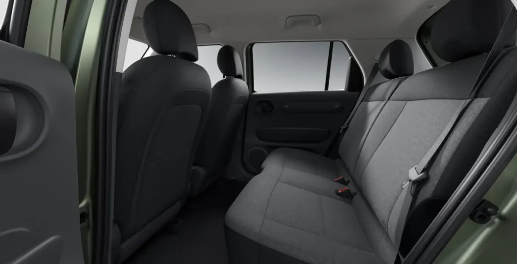 Asientos traseros del Hyundai Inster 97cv 42kWh Klass eléctrico en renting