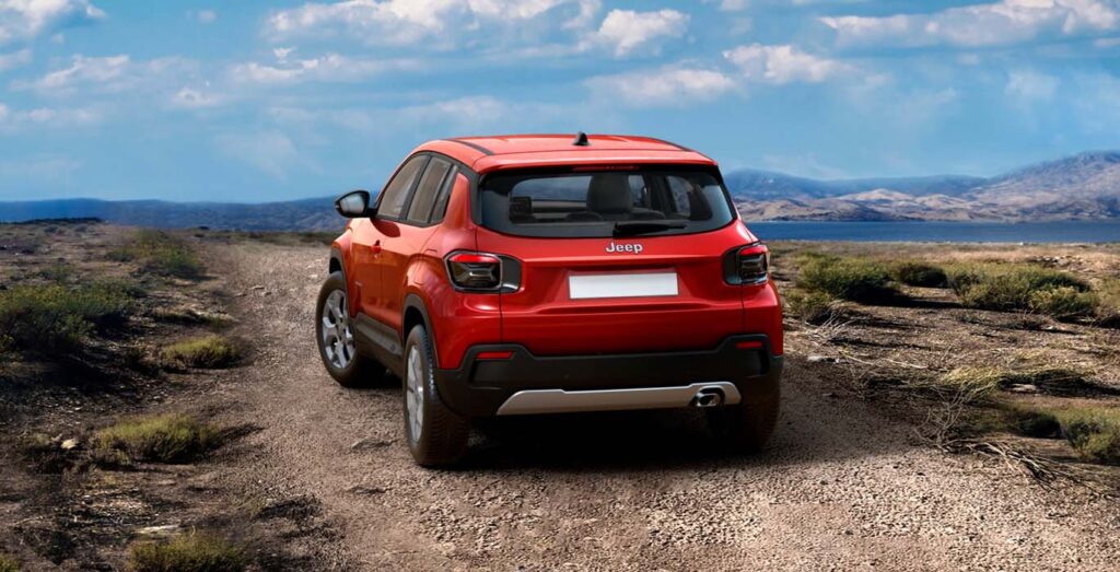 Jeep Avenger 1.2 G 100CV Altitude manual, vista trasera exterior
