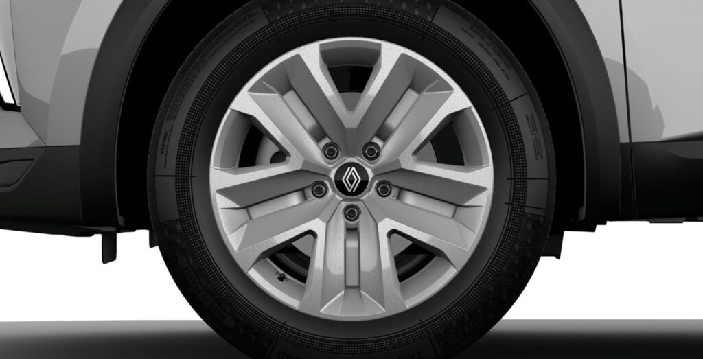 Renault Captur Evolution ECO G, detalle de llanta en renting