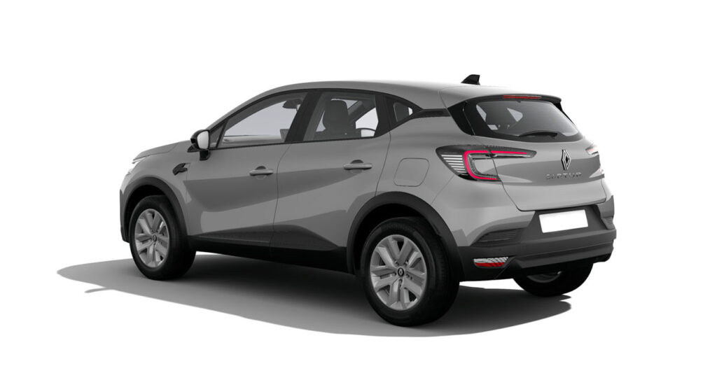 Renault Captur Evolution ECO G en renting, vista trasera del vehículo