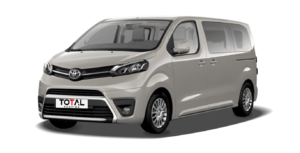 Renting Toyota Proace Verso Shuttle VX Plus (Adaptado 4M)