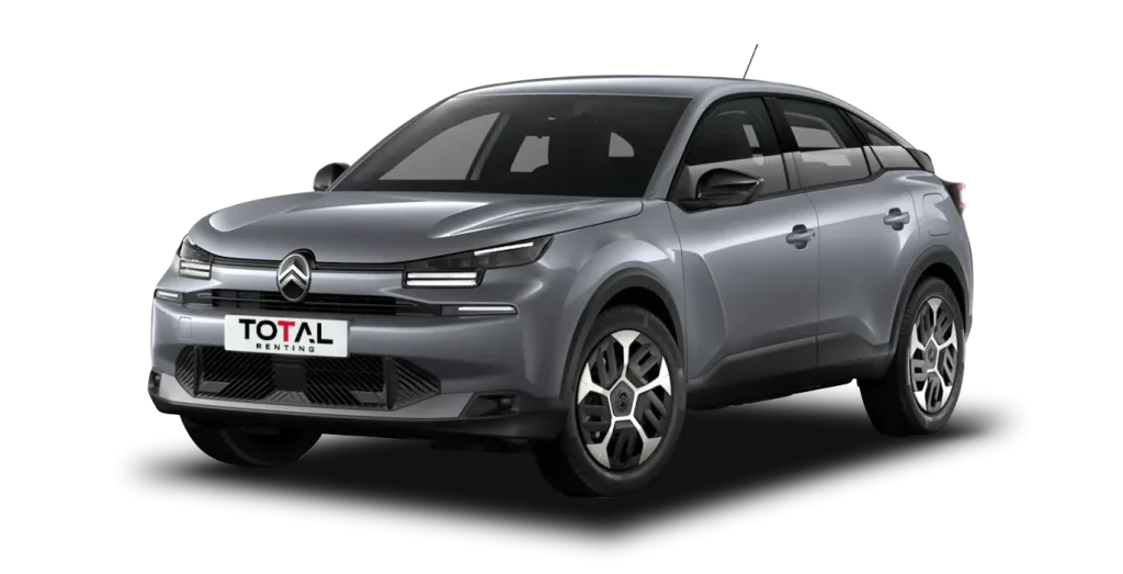 Citroën C4 Hybrid Plus vista frontal con fondo blanco