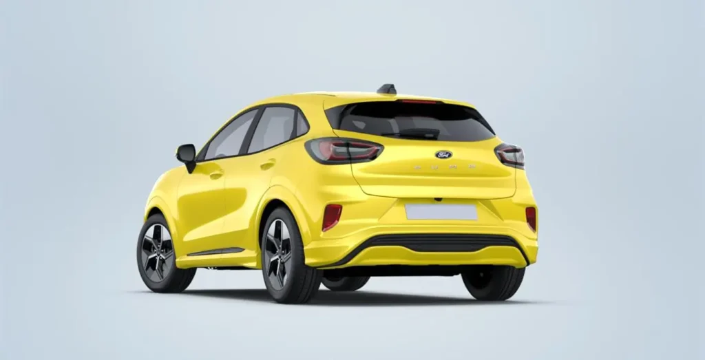 Ford Puma Gen-E 100 Eléctrico 168cv, vista trasera del vehículo
