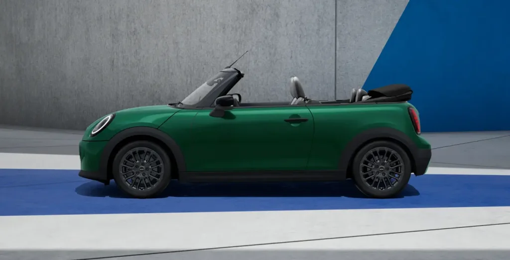Vista lateral MINI Cooper C Cabrio Classic