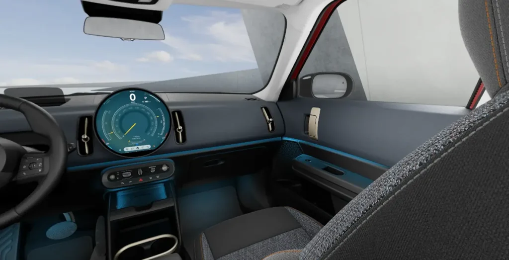 Interior delantero MINI Countryman C Essential