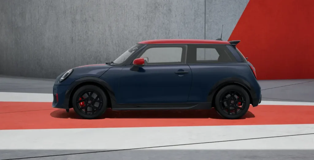 Vista lateral del MINI John Cooper Works