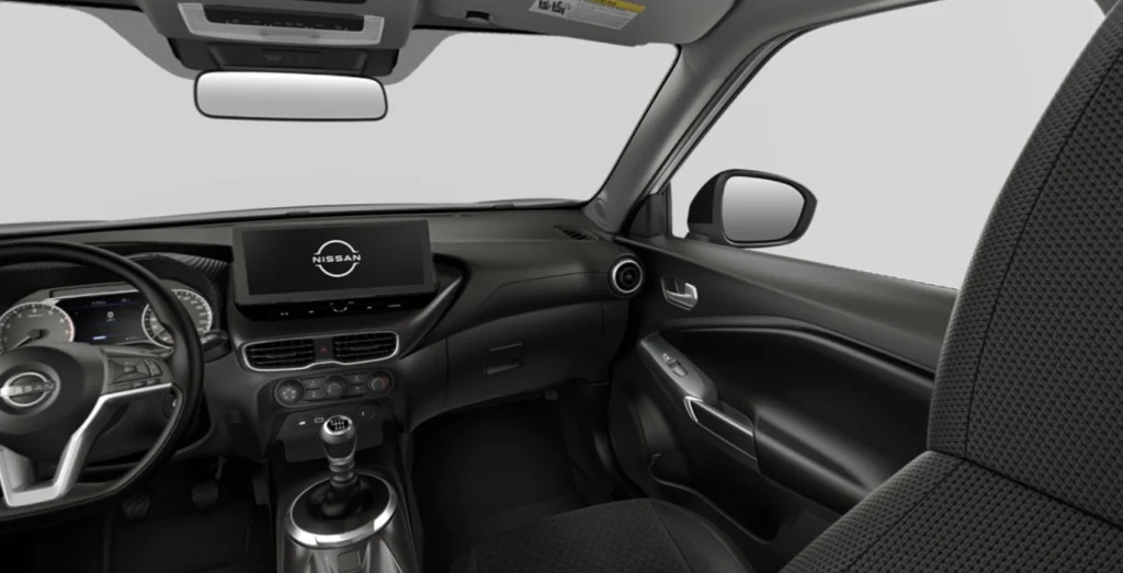 Interiores del Nissan Juke 1.0 DIG-T Acenta