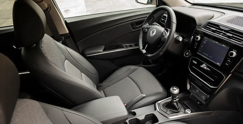 Interiores del SsangYong Tivoli G15 Urban Plus
