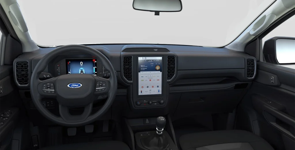 FORD-Ranger-XL-Doble-Cabina-2.0-EcoBlue-4x4-170CV-interior-delantera