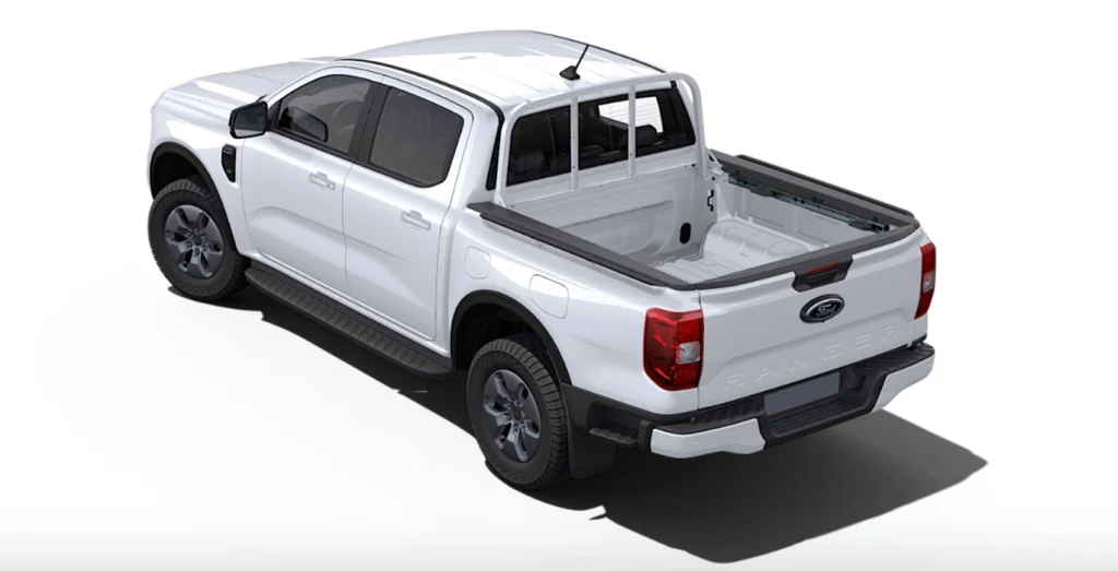 Vista trasera del Ford Ranger XLT Doble Cabina 2.3 PHEV 280 CV automático