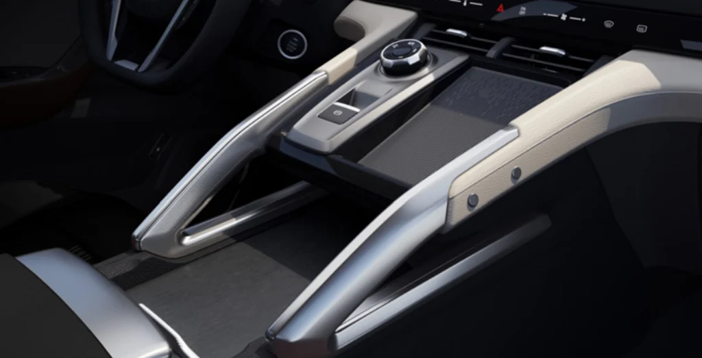 Interior delantero de la Maxus T60 MAX