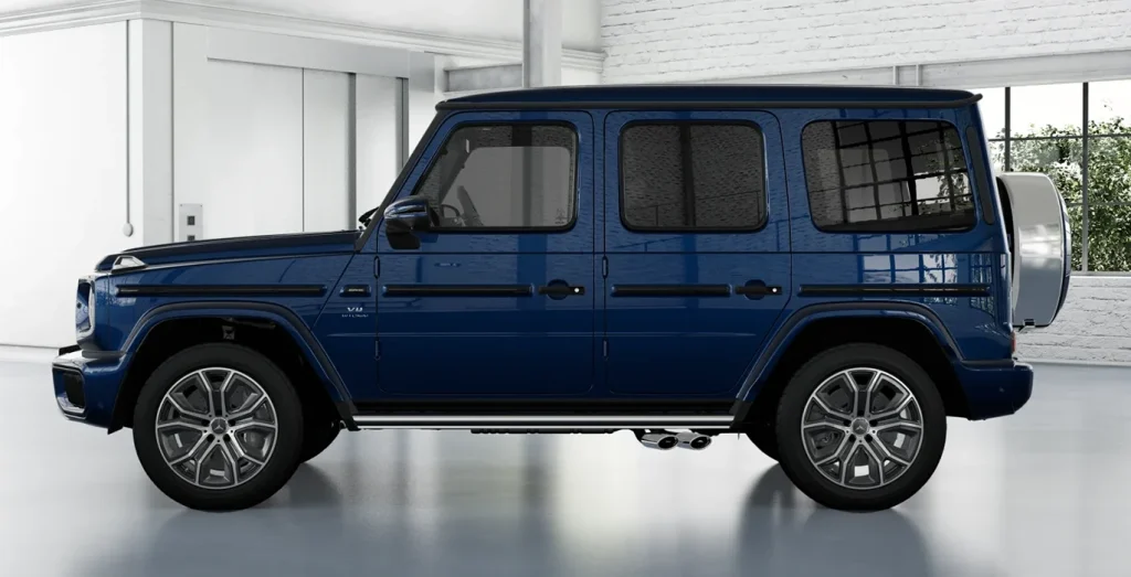 Vista lateral del Mercedes-AMG G 63