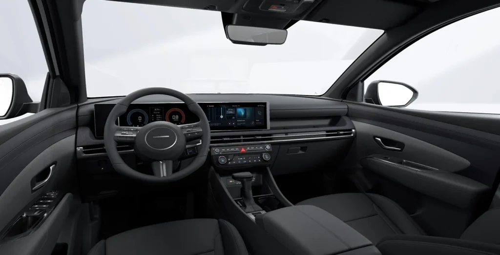 Interior delantero Hyundai Tucson 1.6D Black Line