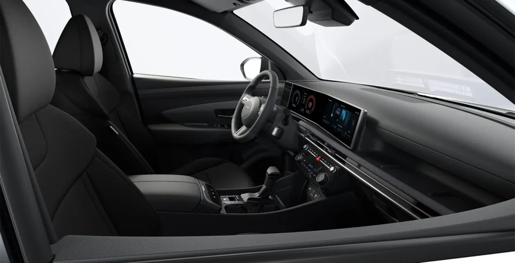 Interior delantero Hyundai Tucson 1.6D Black Line