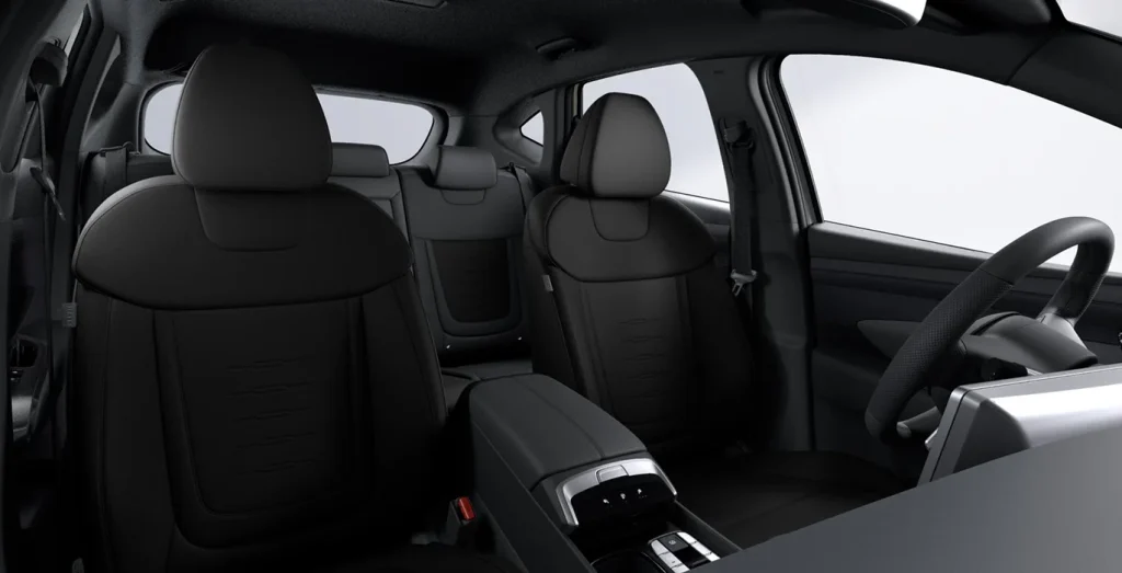 Interior trasero Hyundai Tucson 1.6D Black Line