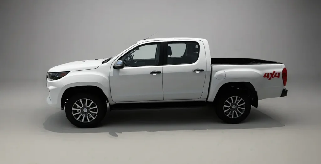 Vista lateral de la Foton Tunland G7 6MT pickup