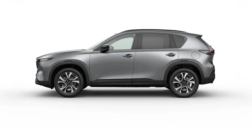 Vista lateral del Mazda CX-5 2.5 Sky MHEV 141CV Exclusive Line