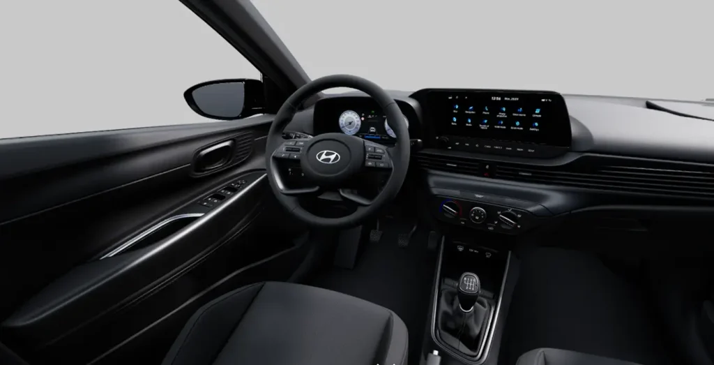 Hyundai i20 1.0T 90CV Black Line interior delantero