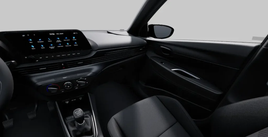Hyundai i20 1.0T 90CV Black Line interior delantero