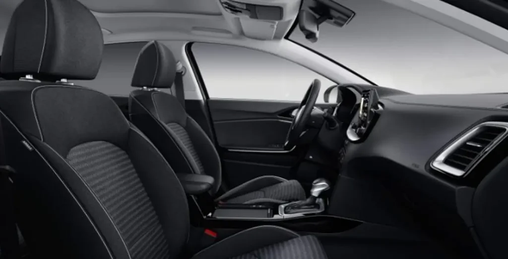 Interior delantero del KIA XCeed 1.0 TGDi gasolina