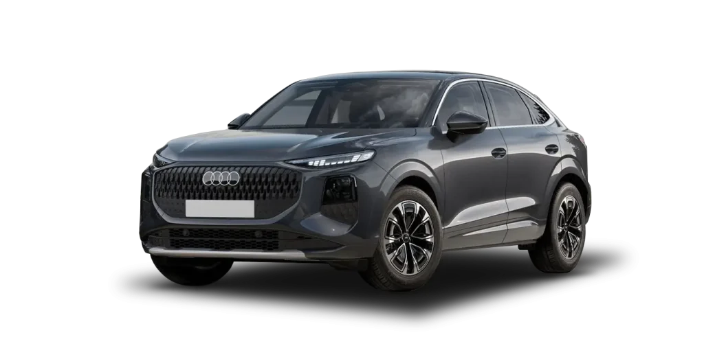 Audi Q3 Sportback Advanced TFSI 110kW S-Tronic, vista frontal sin matrícula