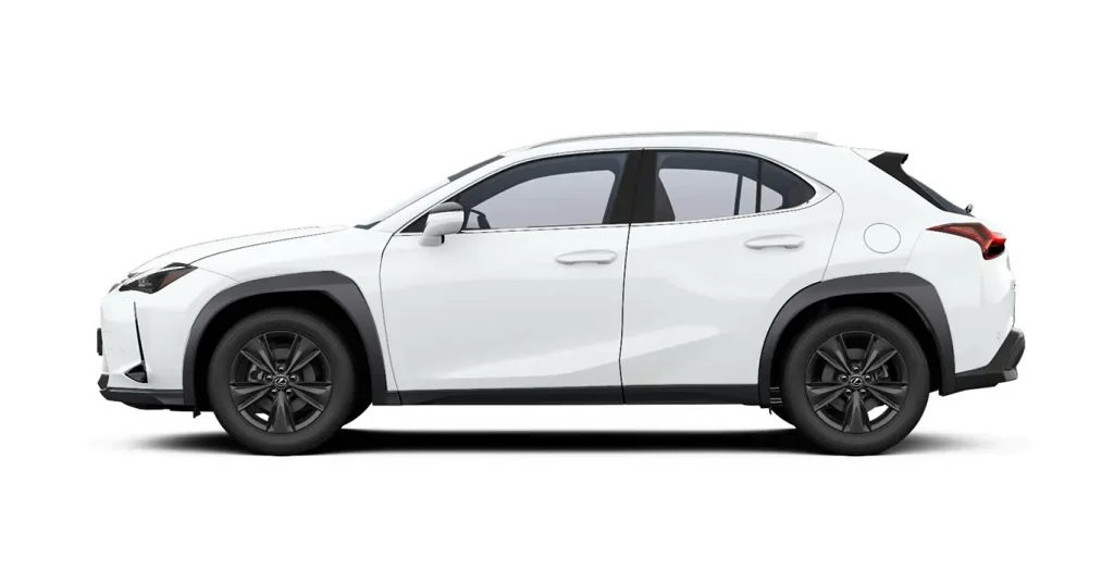 Lexus UX 300h Urban blanco - Vista lateral