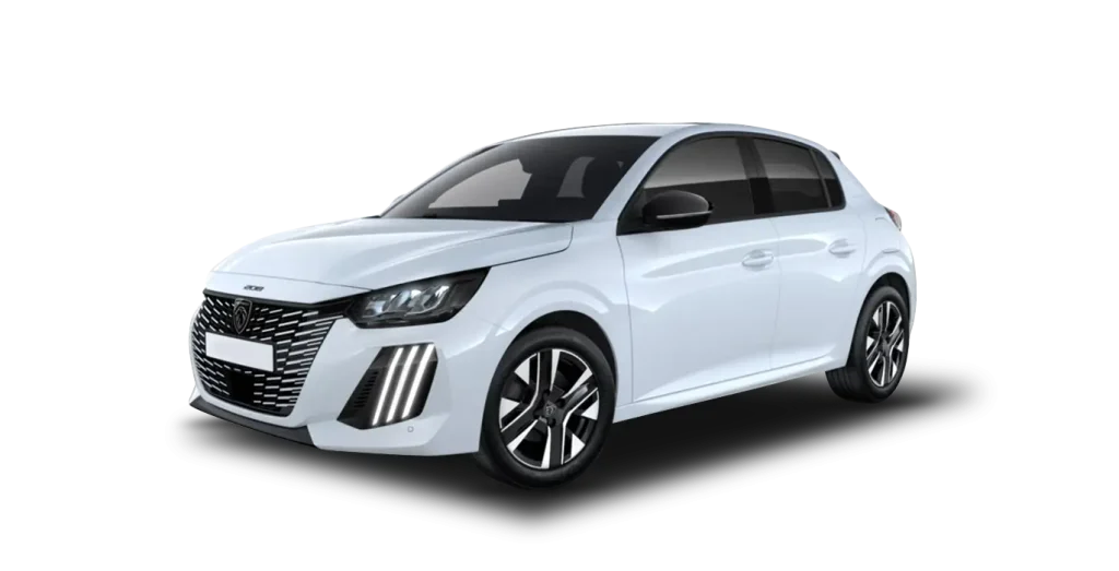 Renting PEUGEOT 208 5P ALLURE TURBO 100 S&S 6VEL (MANUAL)