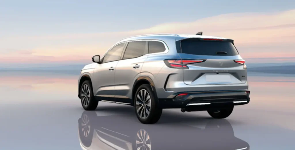 Renault Espace Techno E-Tech Full Hybrid 200CV gris trasera