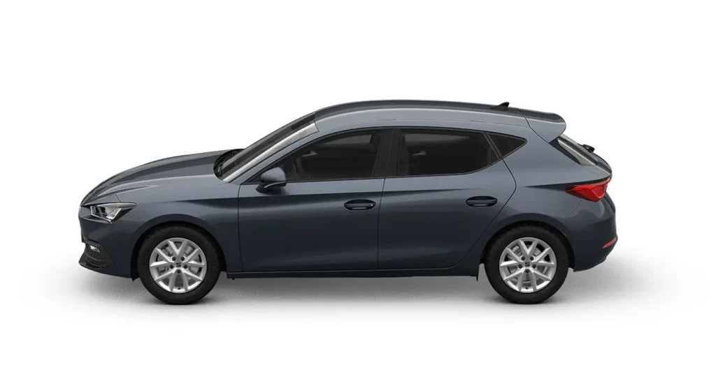SEAT León 1.5 eTSI DSG-7 Style XL gris vista lateral