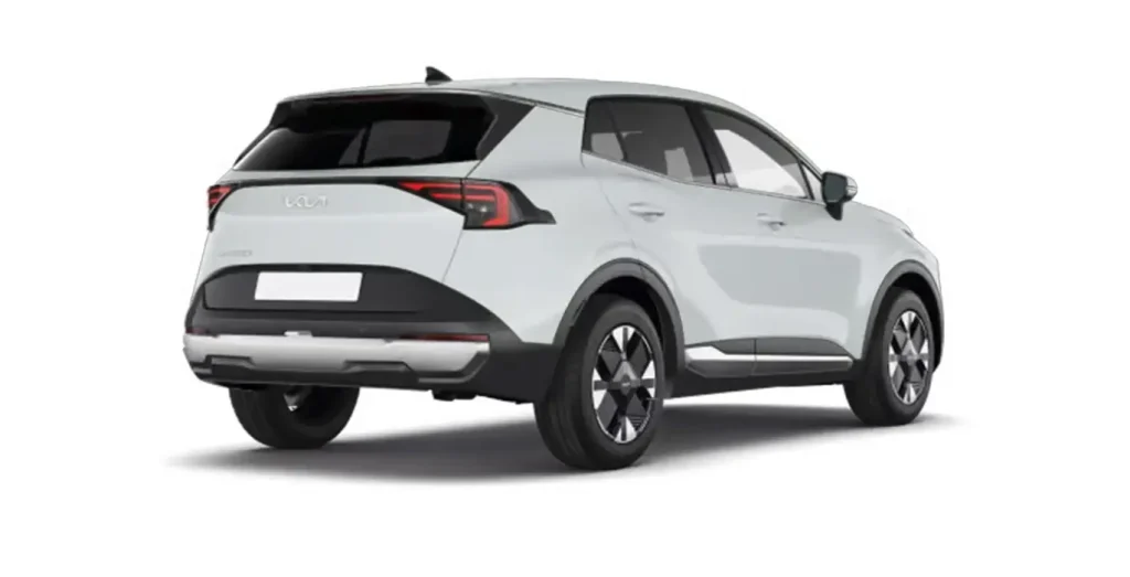 Kia Sportage 1.6 CRDi MHEV Business blanco vista trasera