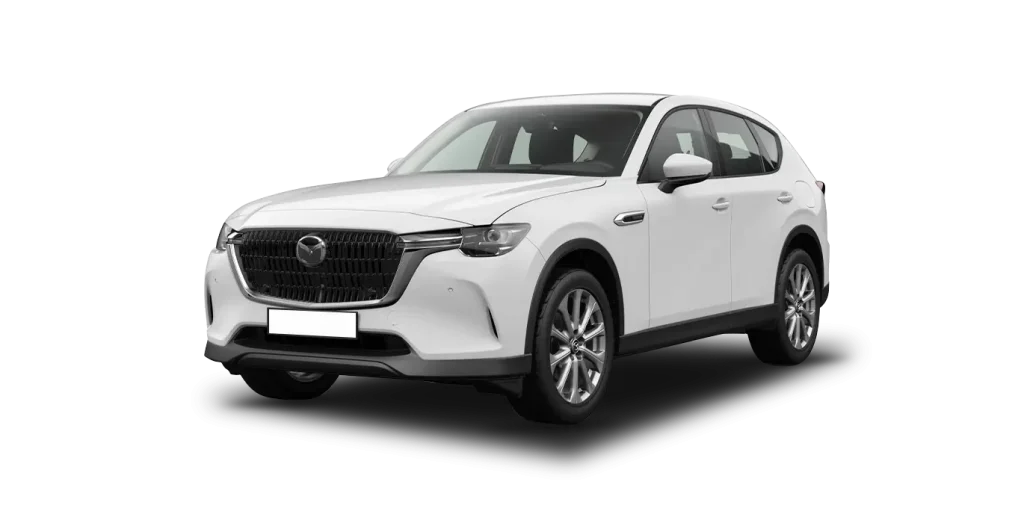Mazda CX-60 Skyactiv-D MHEV RWD Exclusiva blanco vista frontal