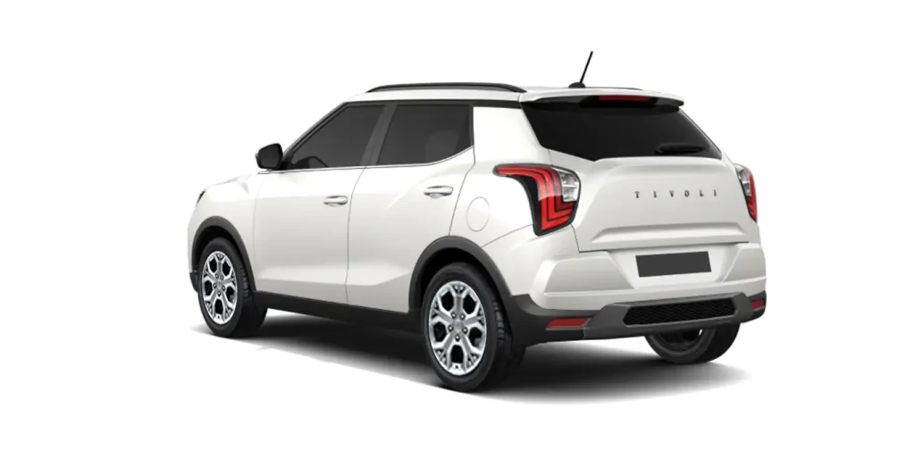 SsangYong Tivoli G15 Urban Plus 4x2 blanco vista trasera
