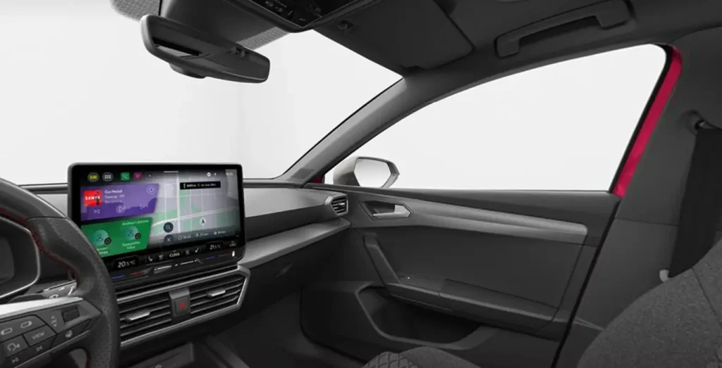 Interior delantero del Seat León 1.5 TSI 150CV FR Special Edition
