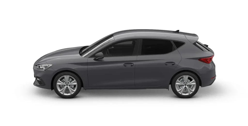 Seat León 1.5 TSI 150CV FR Special Edition gris claro lateral