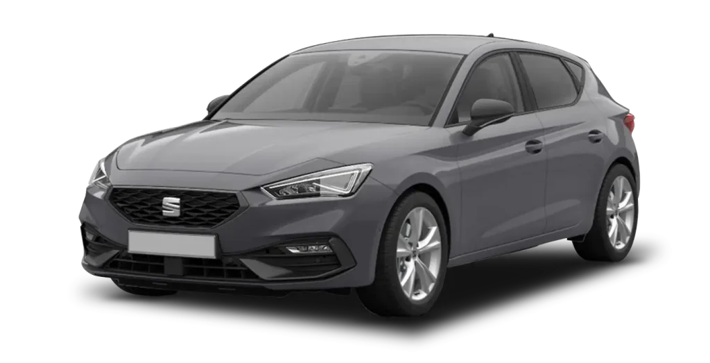 Seat León 1.5 TSI 150CV FR Special Edition gris claro vista frontal