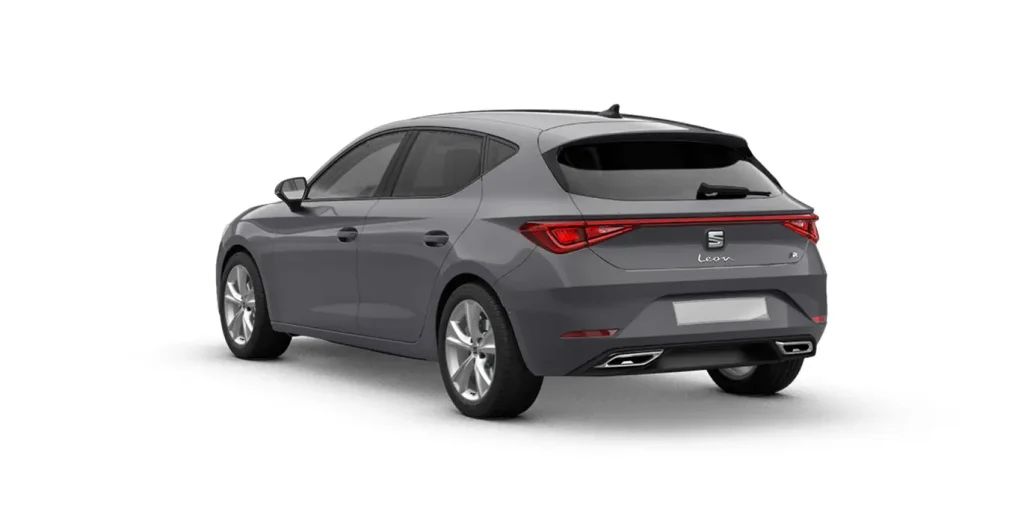 Seat León 1.5 TSI 150CV FR Special Edition gris claro trasera