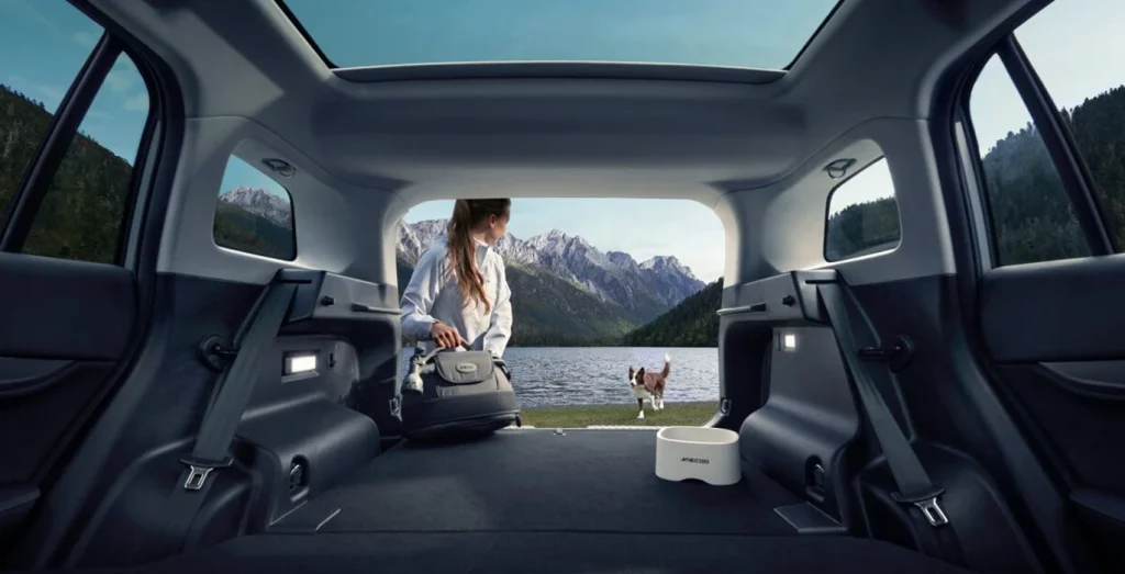Jaecoo 5 EV Pure interior maletero