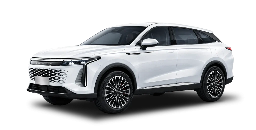 Omoda 9 SHS Premium de frente, SUV premium 537 CV sin matrícula